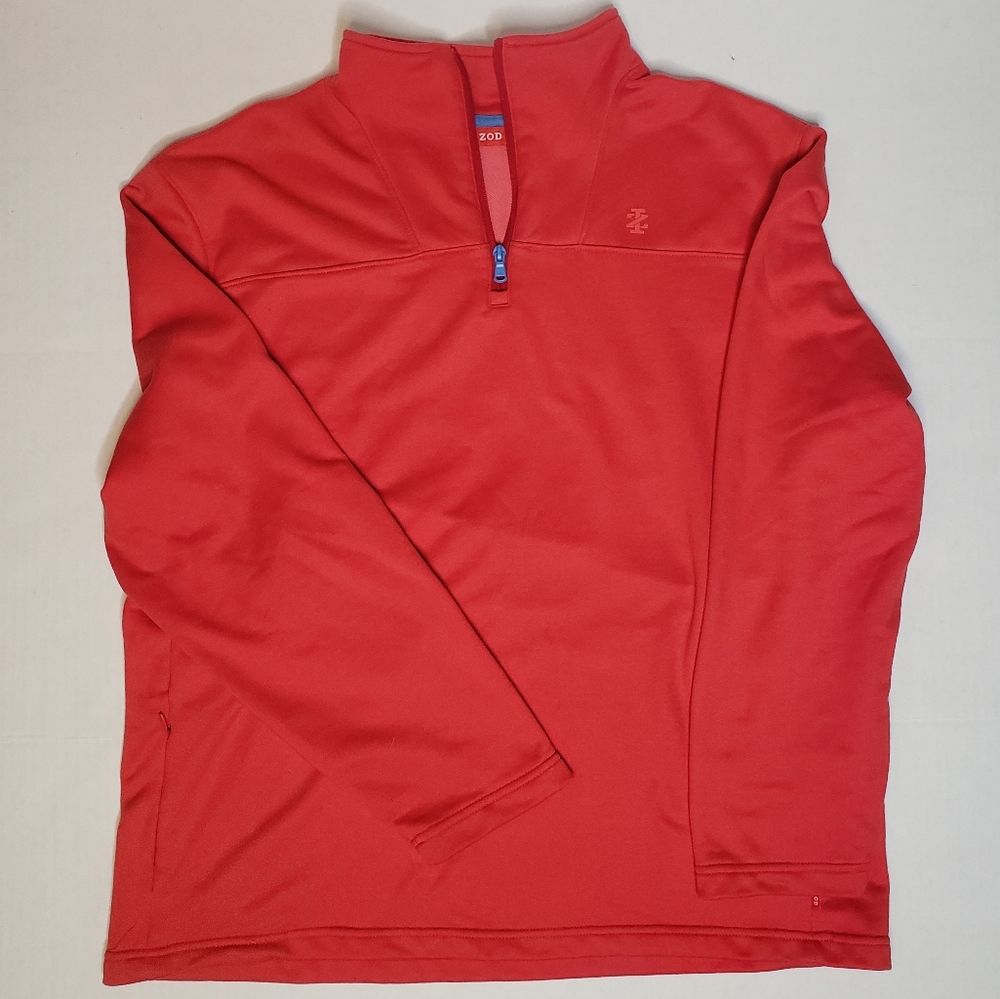 Izod Quarter Zip Pull Over Sweatshirt